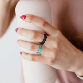 JewelryWe Seals of The Seven Archangels Rings Men's Stainless Steel Statement Band Talisman Ring Flat Top Signet Rings, for Valentine¡¯s Day for Christmas