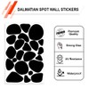 Pack of 4 Sheets/88 Dots Irregular Polka Dot Wall Stickers