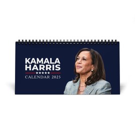 Kamala Harris Desk and Wall calendar 2025 for supporters Kamala, women Wall calendar - Style: Wall Calendar