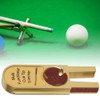 Aluminium Alloy Multifunction Gold U shape Billiards Pool Cue Tip