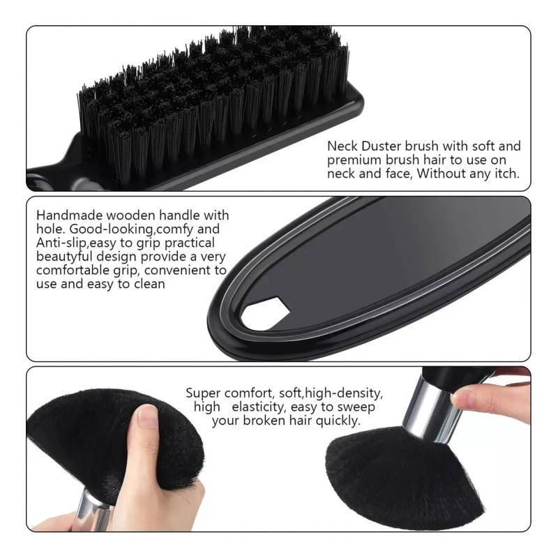 Cepillo De Limpieza De Cabello Para Barberos