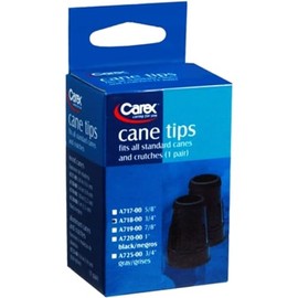Carex Cane Tip 3/4, Black