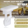 Rexka 15pcs Front & Rear Bumper Clips for Toyota 76853-10010