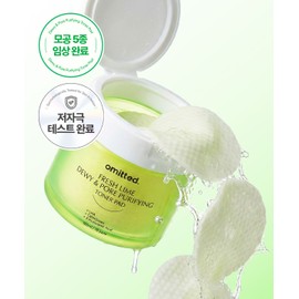 Omitted Fresh Lime LHA Pore Cleansing Toner Pads 70 Sheets
