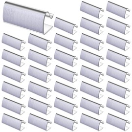 72 Pieces Table Skirting Clips Clear Tablecloth Clips for Indoor Outdoor Events Wedding Meeting Party Picnic Banquet