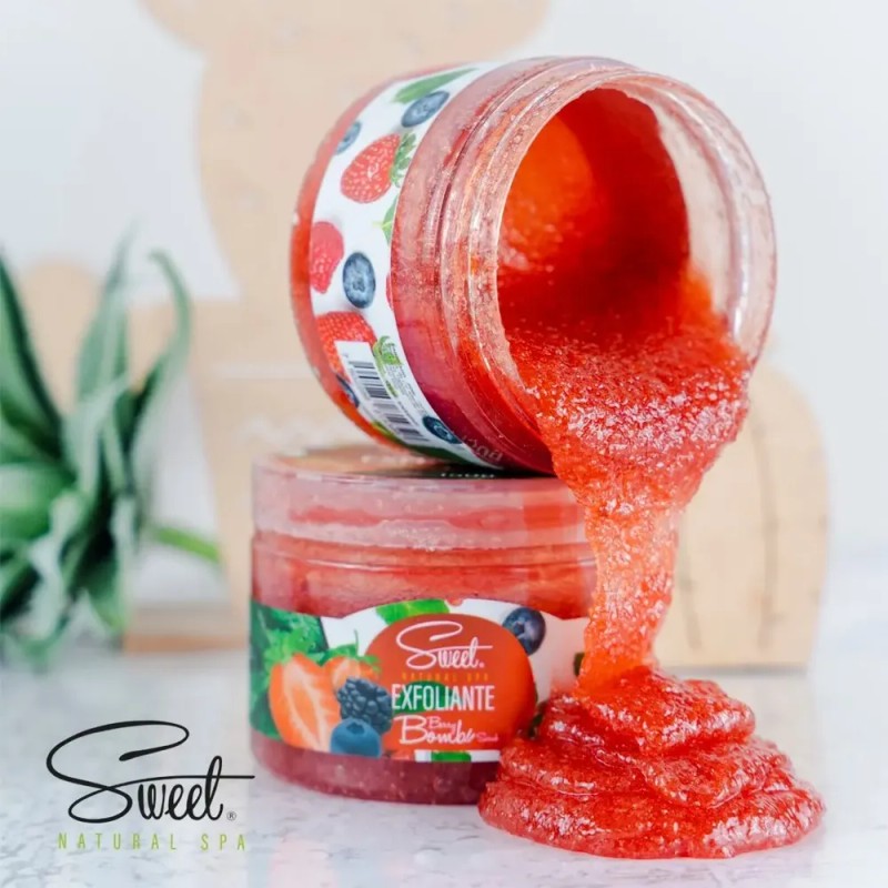 Sweet Natural Spa Exfoliante 150g Berry Bomb