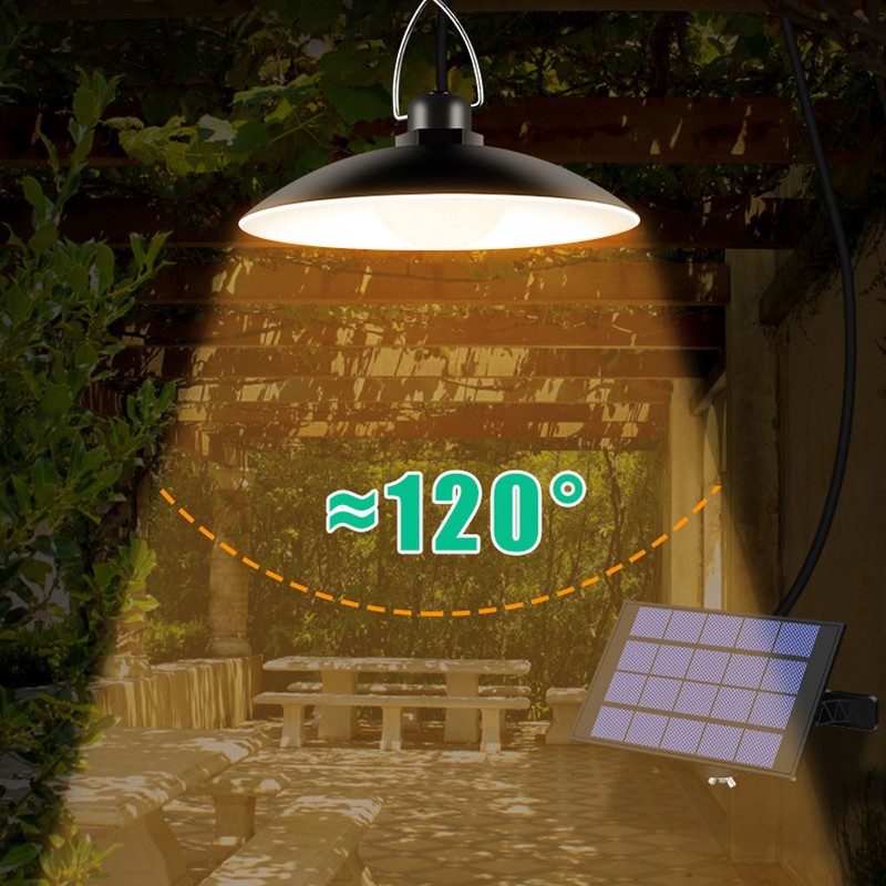 Outdoor Solar Lights IP65 Waterproof Energy Conservation 2 Headed Infrared