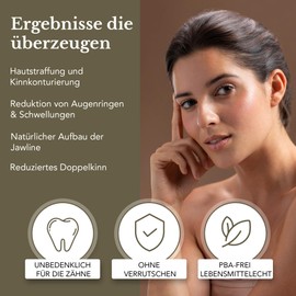 Jawline Trainer for Women, Premium Jaw Trainer for Skin Tightening, Reduction of Dark Circles and Puffiness, Includes High-Quality Storage Box