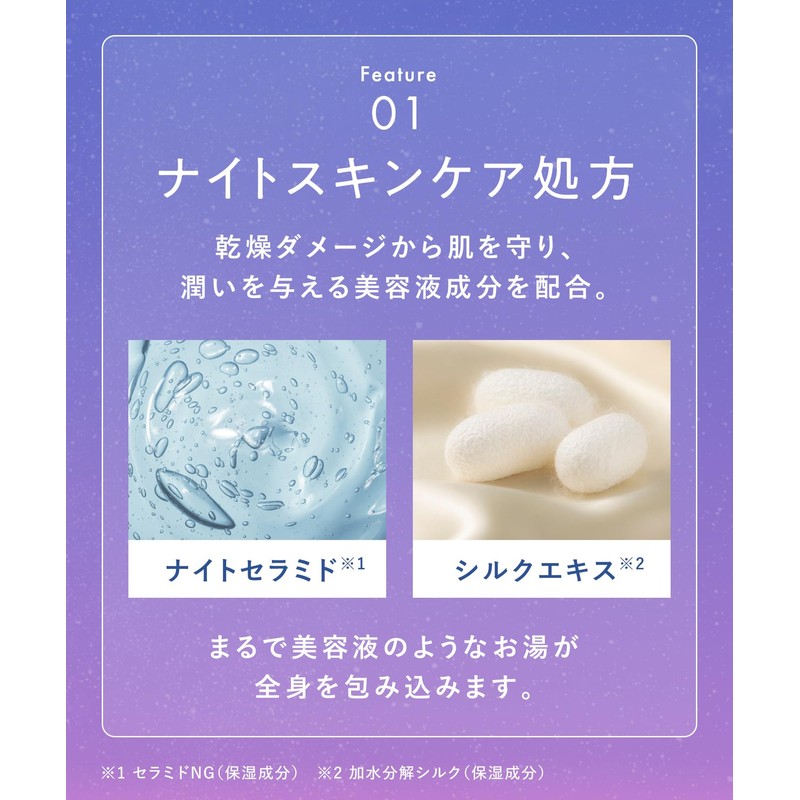 YOLU Bath Fee Bathtub Tablet Calm Night Relax Night 1