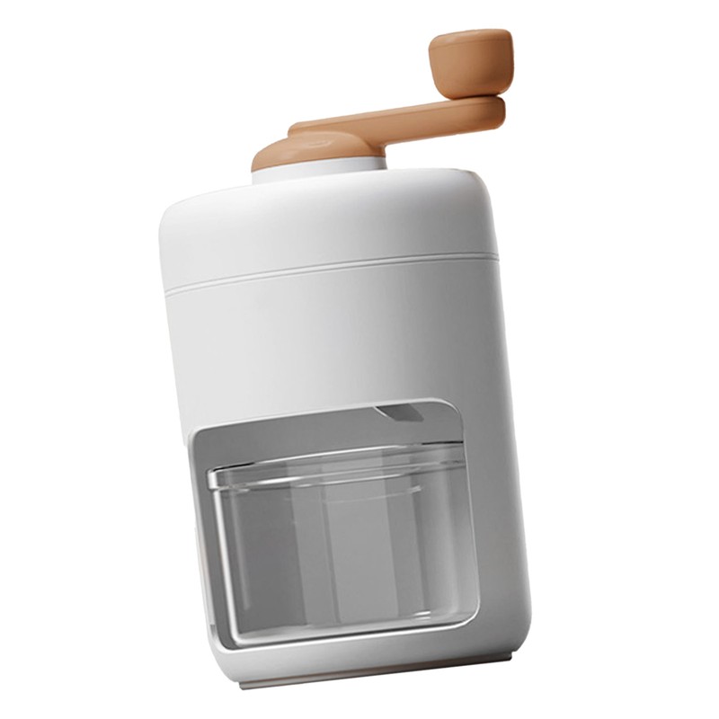 Portable Ice Crusher ABS Metal Manual Shaved Ice Maker Snow