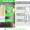 BUBO G9 LED Bulb 4000K Cool White 430 Lumens, 3W