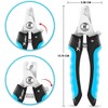 Candure Dog Nail Clippers and Trimmer with Safety Guard to