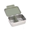 LÄSSIG Children’s Lunch Box, Stainless Steel Breakfast Box, Sustainable, for