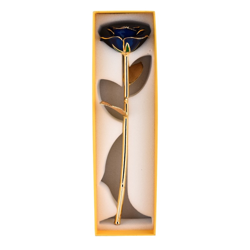 Ejoyous 24K Gold plated Romantic Rose Flower Valentine's Day Birthday