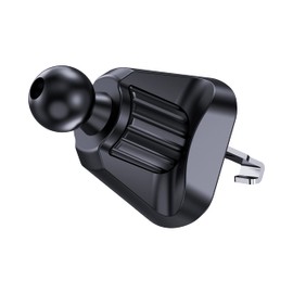 Clip de ventilación universal para soporte de coche, soporte de teléfono de coche y cargador de coche inalámbrico para rejillas de ventilación verticales y circulares, gancho largo [0.67 pulgadas de diámetro]