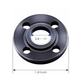4Pcs N134467 3 Angle Grinder Metal Outer Flange Lock Nutwith 5/8"-11 Threaded Shaft for Makita, Ryobi, Dewalt, Craftsman, Bosch, Black & Decker, and others