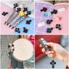 LIYDE 15 Pcs Religion Silicone Beads for Jewelry Making Jesus