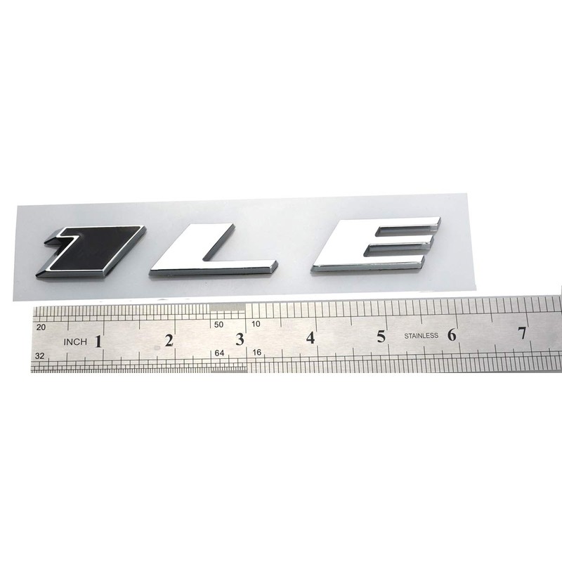 Aimoll 1LE Emblem Badge Letter Rear Side Replacement for Camaro