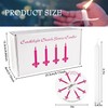 100 - Pack White Church Service Candles with 3 -