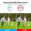 Vonnision 5MP Full Color PoE IP Security Camera, Two Way