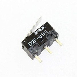 OMRON D2F-01FL Shape D2F Ultra Small Basic Switch (Hinge Lever Type) NN