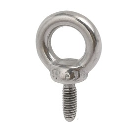 Sourcingmap Lifting Eye Bolt M3 x 9mm Male Thread 304 Stainless Steel for Hanging, Pack of 5