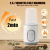 Liwankaqi Bottle Warmer, Fast Milk Warmer, 8 in 1 Portable