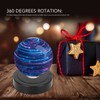 LED Rotating Display Base Black 360 Degrees 80s Circle Battery