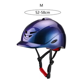 Harilla Equestrian Helmet Starter Riding Hat Lightweight Adjustable Riding Cap for Horse Equipment Riding Style A