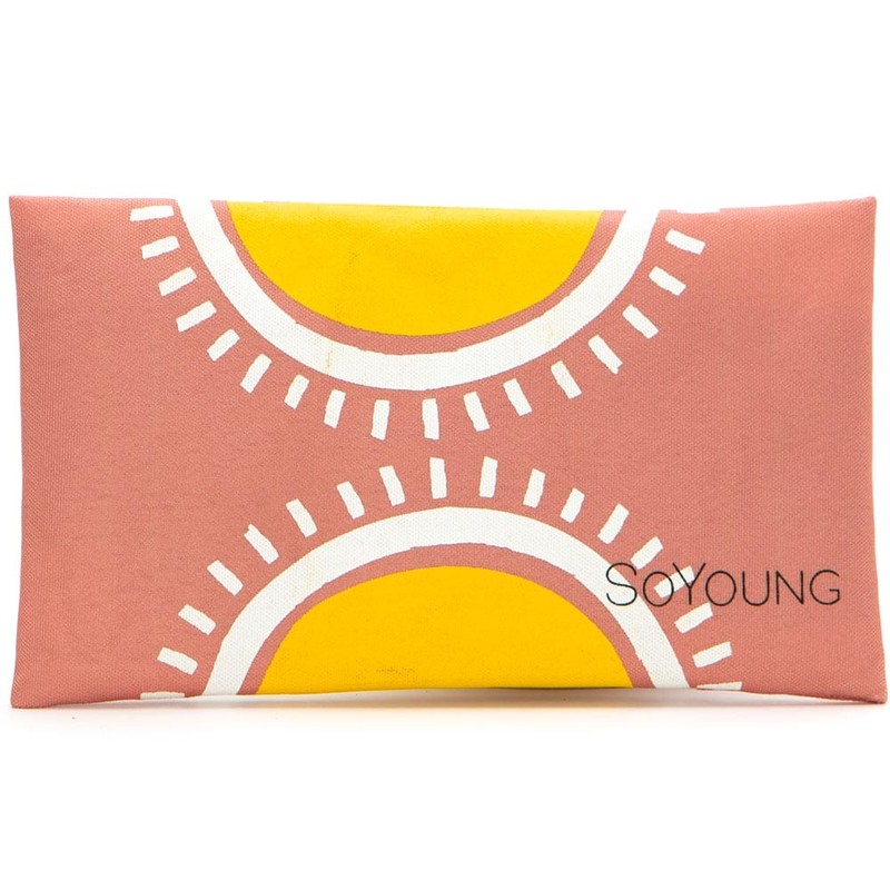 SoYoung No-Sweat Ice Pack for Lunch Boxes, Wild Flowers