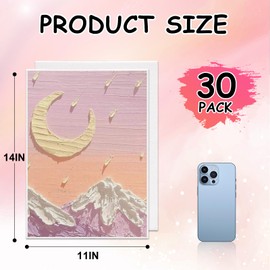 FUMILE 11x14 Canvas Boards for Painting, 30 Pack Canvases for Painting 11x14 Inch Primed Acid Free Blank Canvas Panels for Oil Paint, Watercolor, Acrylic Paint, Gouache and Tempera.