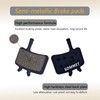 SOMMET 4 pairs Resin and Semi-Metallic Disc Brake Pads fit