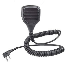Heavy Duty Remote Speaker Microphone | Compatible Noise-Cancelling Mic for IC-F4000 Series (F4001/F4002/F4003) & IC-F30/F40 Series Radios | Public Safety Water-Resistant Two-Way Radio Accessory