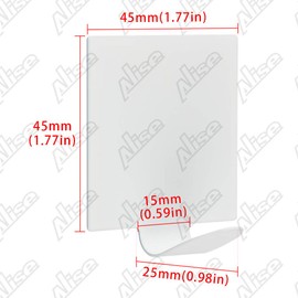 Alise 10 Pcs Self-Adhesive Utility Hooks Coat Hook Single Towel Clothes Hooks for Bathroom Kitchen Wardrobe Window Glass Door Garage,Free-Drilling Stainless Steel Matte White Finish