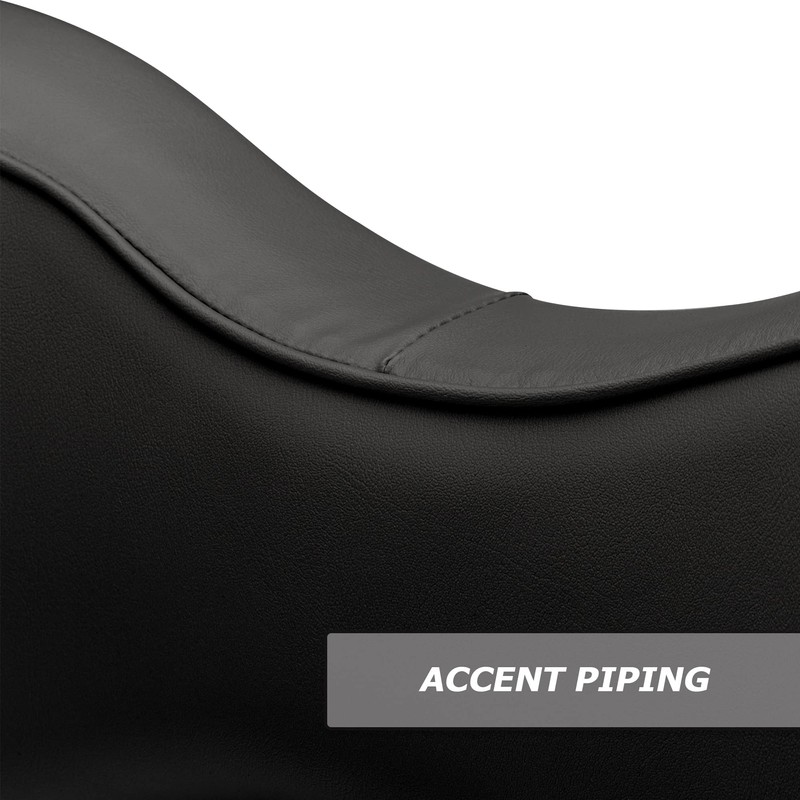 MODZ® RC Custom Golf Cart Rear Seat Covers - Black