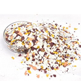 Huixiang 1200G/2.64LB Decorative Color Chips for Epoxy Garage Floors - Floor Paint Kit, Garage Floor Flakes, Paint Chips for Epoxy Floor - Garage Floor Coating (2.64LB, VIOLET, 1)