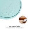 Round Decorative Tray Wood Bathroom Counter Organizer Farmhouse Kitchen Decor