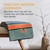 Chubbuck 100% Wool Blanket Camping (60" x 84") - Large
