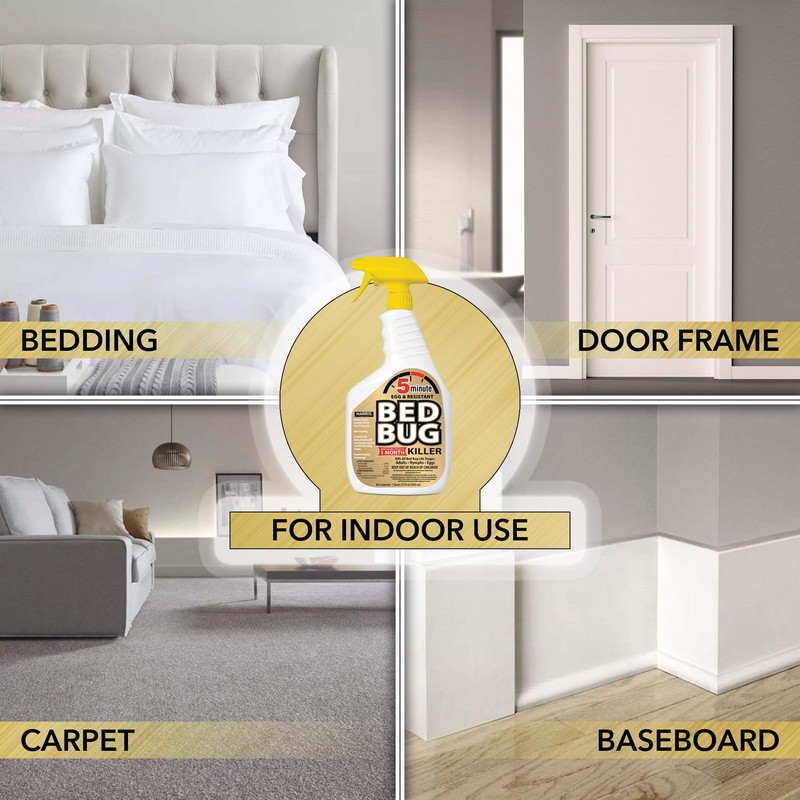 Harris 5 Minute Kill Time Bed Bug Killer Spray, Odorless