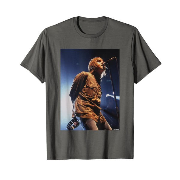 Oasis Liam Gallagher Live By Andy Willsher T-Shirt