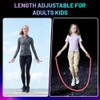 Flintronic Jump Rope, Illuminated Skipping Rope with Adjustable Length, Tangle-Free,