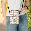 LEVLO Funny Sloth Crossbody Bag Sloth Lover Inspired Gift My