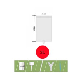 YFFSFDC Plant Drip Irrigation Bag, Watering Service, Automatic Watering Equipment, Automatic Water Filter, Water Bag Included, Automatic Irrigation Equipment, Plant Drip Bag, 6.6 gal (2 L), Large