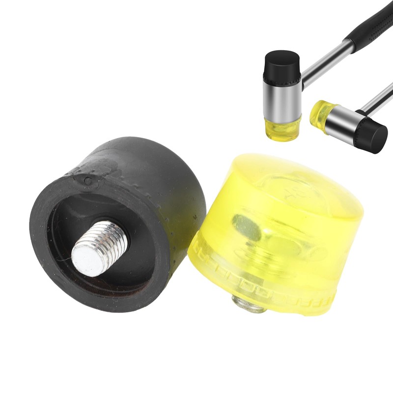 Rubber Hammer Head Replacement Kit, Hammer Accessories, Durable, Lightweight, Oil