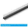 PATIKIL SMT Pin Header Double Row 40P 2.54mm Pitch Copper