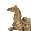 Copper Horse Ornaments Exquisite Durable Retro Craft Statue for Office
