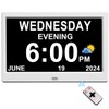 Extra Large Impaired Vision Digital Alarm Clock with Day and
