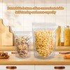 Cloudslucky 30Pcs14"X20" Clear Stand Up Zipper Seal Bgas, Reuseable Ziplock