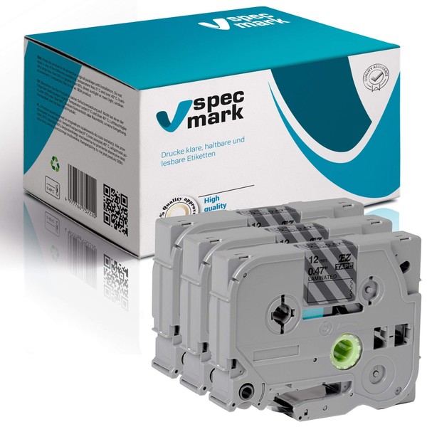 specmark TZe-131 Label Tape 12 mm x 8 m Set