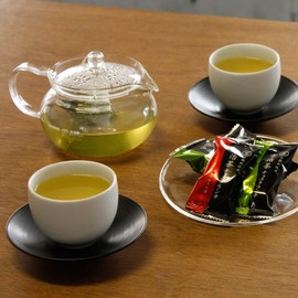 Kyoto Rikyuen item-uji-3 Set of 3 Types of Uji Meisha Tea Assortment, White Sencha, Uji Tea, Uji Gyokuro, New Year's Gift
